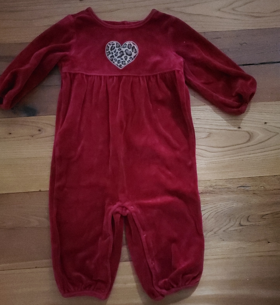GYMBOREE 6-12mths Heart Romper